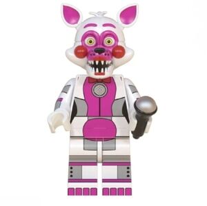 Five Nights at Freddy's Funtime Foxy Freddy Custom Lego Minifigure m31